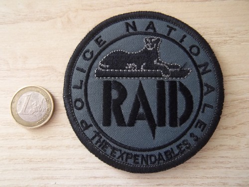 écusson raid noir - raid,