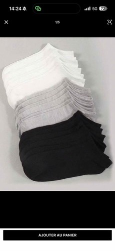 Chaussettes homme sport coupe