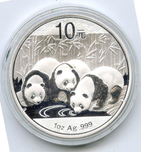 2013 china panda 999 argent - china,