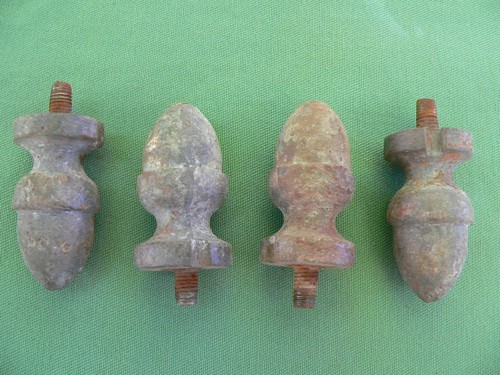 Pignes glands embouts - pignes, plomb