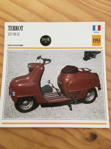 Terrot 125 scooter 1953 - terrot,