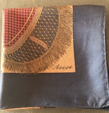 Authentique foulard  " Ascot "
