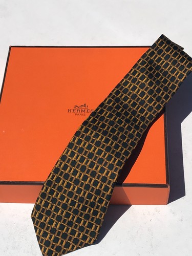 Cravate hermès vintage - vintage, en