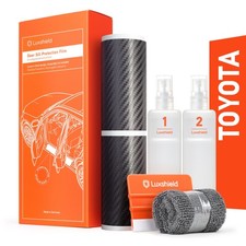 Car door entry sills protective film for Toyota bZ4X carbon look