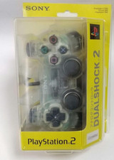 [Rare color]SONY DUAL SHOCK 2 CLEAR - PLAYSTATION 2 JAPAN - OPENED, UNUSED ITEM