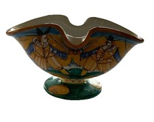 CHRISTIAN DIOR, PLAT DE PRÉSENTATION À DÉCOR ARLEQUINS