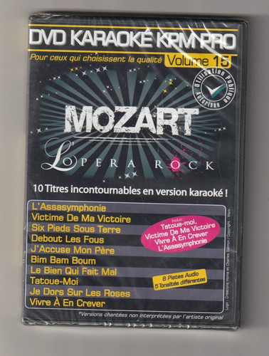 Mozart opéra rock dvd - -,