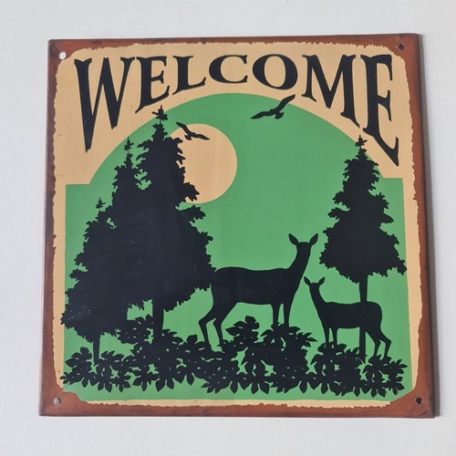 Welcome plaque publicitaire - welcome,