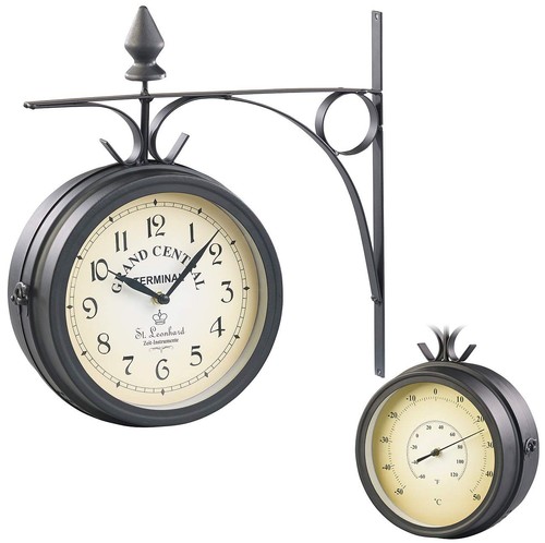 Horloge gare rétro - de,
