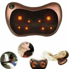 Coussin Massant Maison Voiture Cervical Massage Bien-Être Led Shiatsu Cir
