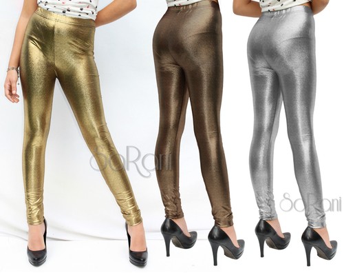 Leggings son cuir poli - son,