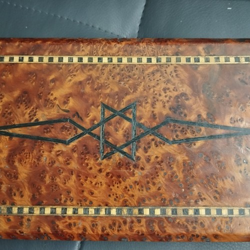 Boîte coffret thuya ou - boîte,