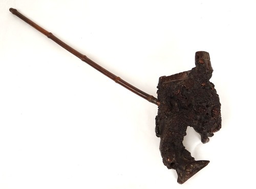 Pipe bruyère sculptée