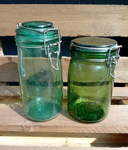 Lot bocaux verre solidex - bocaux,
