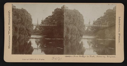 Photo foot bridge - photo:foot, park