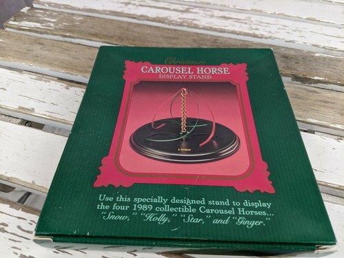 Hallmark carousel display