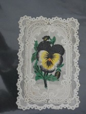 Pious image LACE KNIFE flap "always be prepared for death" langlumed