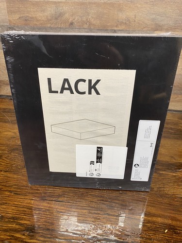 Ikea lack black floating shelf - ikea,