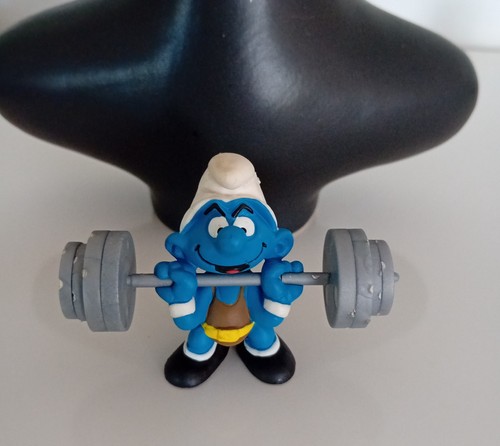 Schtroumpf haltérophile