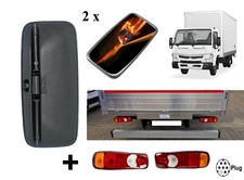 Miroir Rétroviseur Paire + Feux Arriere Paire Pour Mitsubishi CANTER FUSO Camion