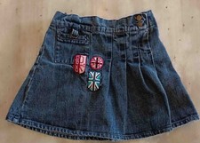 jupe en jean fille :: okaïdi :: 4 ans