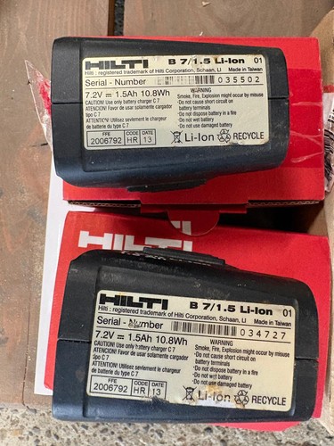 Hilti ion 7 2 v - b, 7,2