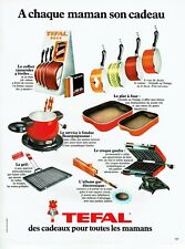 Advertising 420 1975 Tefal Pans Gas Starter Dishes Gifts Mom