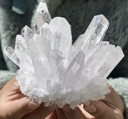 Cluster quartz clair - quartz,