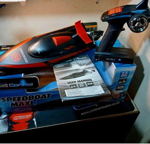 Speedboat maxi radiocommandé - speedboat,