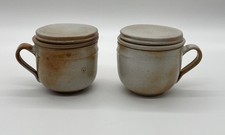 TASSE TISANIERE EN GRES DU MARAIS LOT DE 2 TASSES TISANIERES