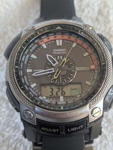 Casio pro trek prw 5000 - casio, prw-5000