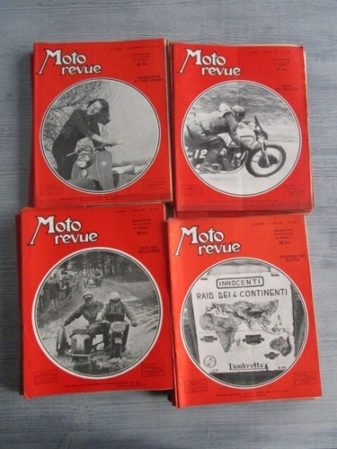 Moto revue années choisir - années, 50'-choisir