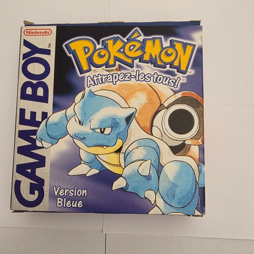Pokémon version bleue - pokémon, fra