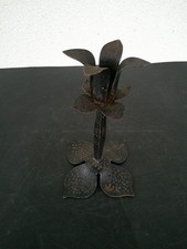 BOUGEOIR ART DECO EN FER FORGE