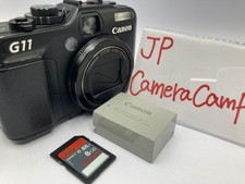 Excellent Canon Powershot G11 Digital Camera Black 10MP  1954