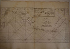 18th Century London Thames Entrance Navy Map
