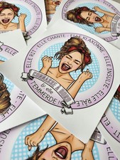 Stickers Voiture - Connasse à