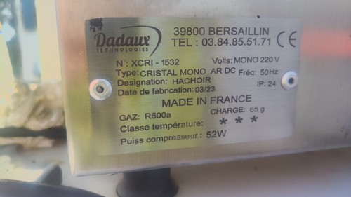 Hachoir viande électrique - à,
