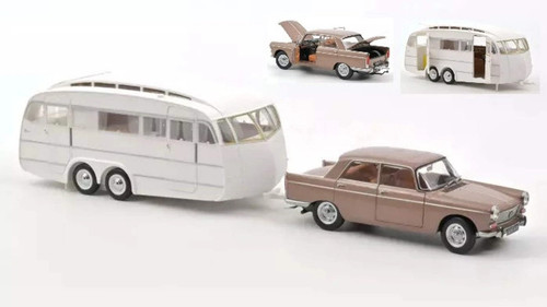 Norev peugeot 404 and caravan - peugeot,