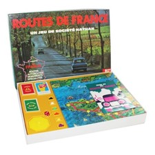 Vintage Routes de France Nathan 1970 Board Game Complete