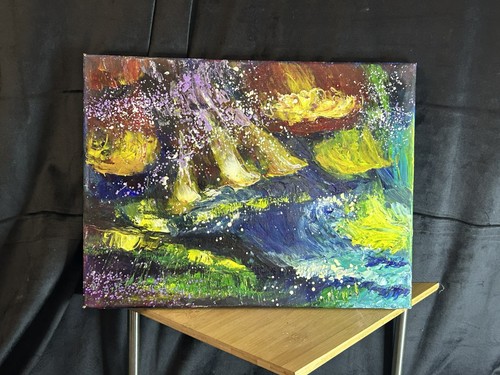 Tableau abstrait moderne