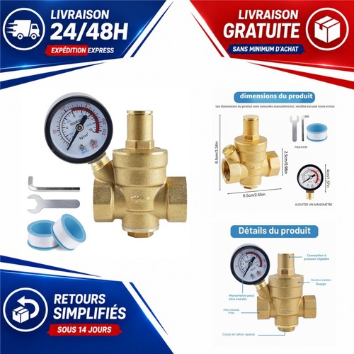 Réducteur pression eau - de,