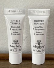 2x Sisley Sisleya Double Tenseur Instant & Long-Term .06 oz / 2 ml Deluxe Sample