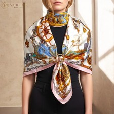 RARE VINTAGE foulard en soie