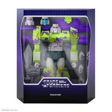 Transformers Ultimates Megatron Figurine D'Action 18 CM Super7 1J