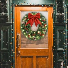 Guirlande de Noël pour porte