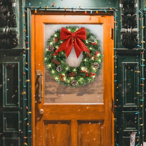 Guirlande noël pour porte - pour,