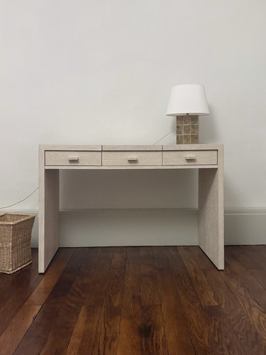 Coiffeuse console chêne - coiffeuse/console, en
