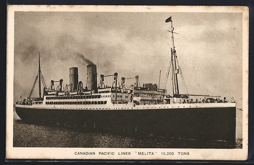 Canadian pacific liner melita - pacific,
