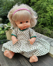 NENUCO DOLL FAMOSA SPAIN 1980's NENUCO BABY DOLL MODEL T-1865-03 WITH HEADBAND